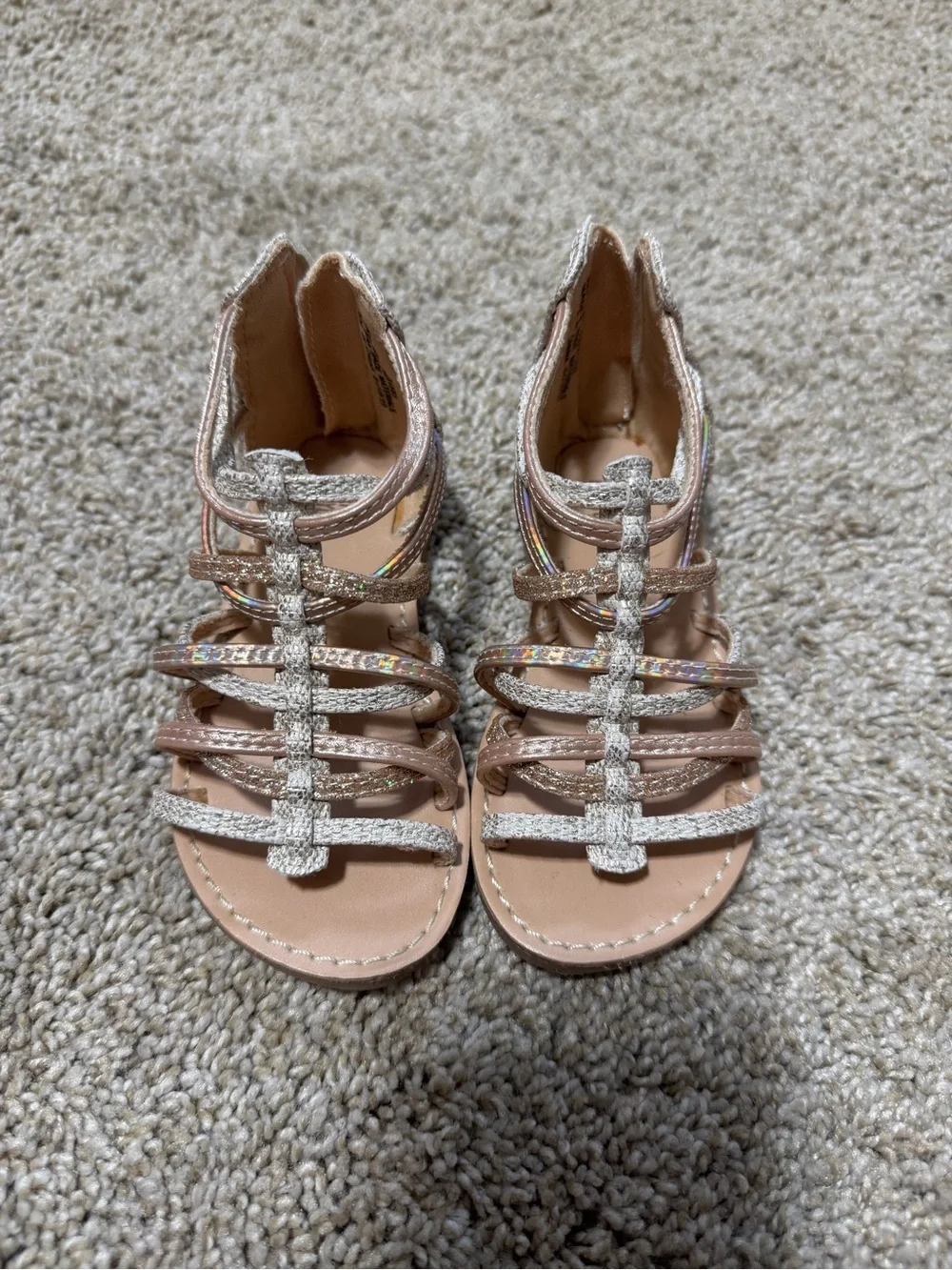 Toddler Girl’s size 7 Harper Canyon Gladiator Sandals